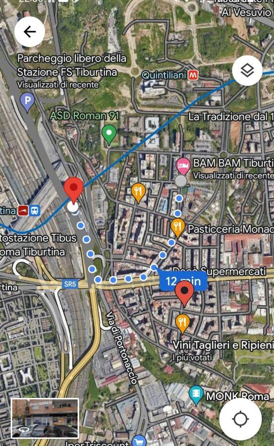 شقة Bam Bam Tiburtina روما المظهر الخارجي الصورة